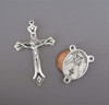SET Rosary CENTER & CRUCIFIX Divine Mercy Large