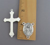 SET Rosary CENTER & CRUCIFIX Divine Mercy Large