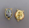 Lady of Fatima Center Large GOLD -Lot 3
