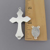 Rosary CENTER & CRUCIFIX & PATER First 1st Communion Chalice 8pc