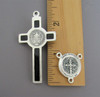 Rosary CENTER CRUCIFIX & PATERS Set ~ Saint BENEDICT 8pc