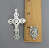 Rosary CENTER & CRUCIFIX & PATER Saint ANNE 8pc