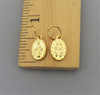 Miraculous Medal Charm TINY Gold ~Lot 12
