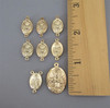 7 Sorrows Dolors Chaplet Set ~ 8 pc GOLD