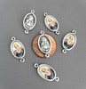 Rosary CENTER & CRUCIFIX & PATER Immaculate Heart MARY 8pc