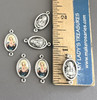 Rosary CENTER & CRUCIFIX & PATER Immaculate Heart MARY 8pc