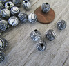 120 Lady of Guadalupe Beads ~ 8mm BLACK