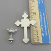 Rosary CENTER & CRUCIFIX First 1st Communion RHINESTONE