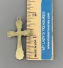 Curved THORN Crucifix BRONZE -Lot 3