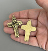 Schoenstatt Rosary Crucifix BRONZE 2 pc