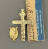 Lady GRACE Center &- Heavy Crucifix GOLD