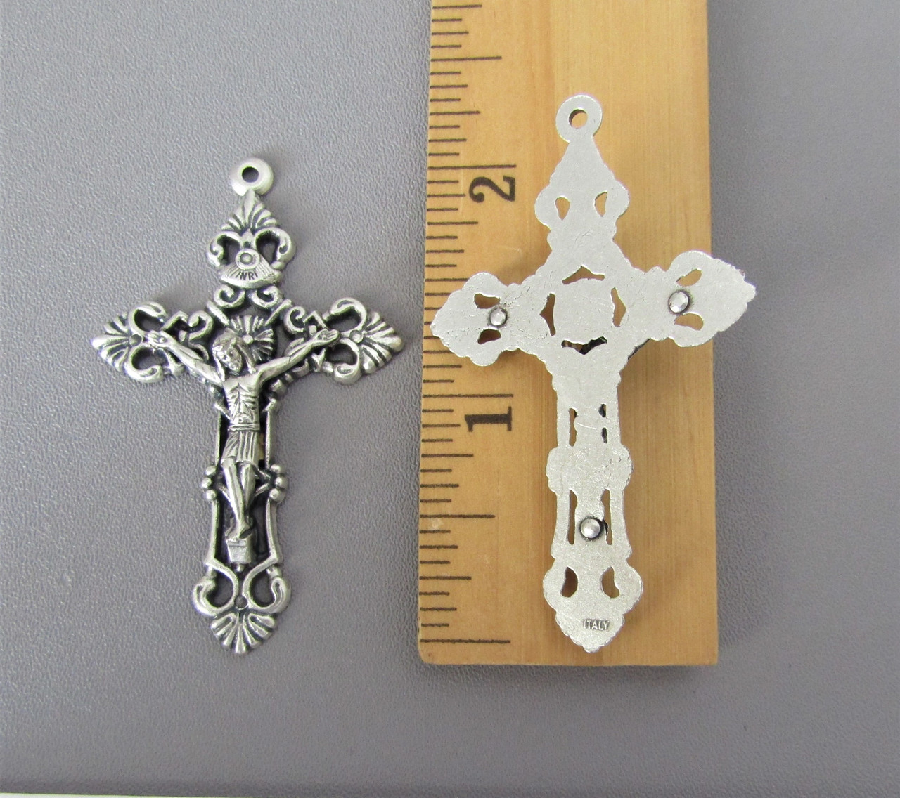 Filigree 2" Rosary Crucifix ~ Large