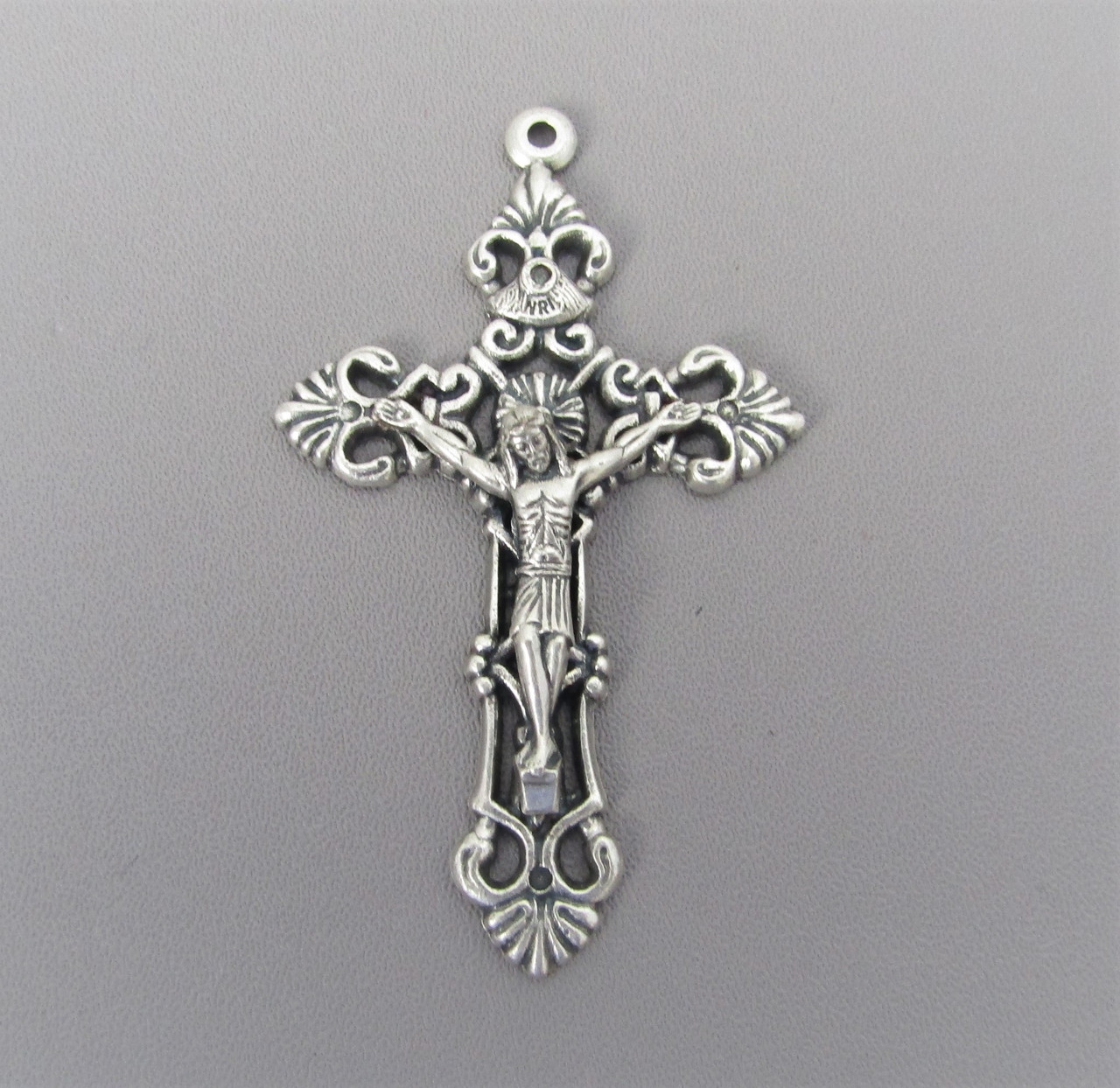 Filigree 2" Rosary Crucifix ~ Large