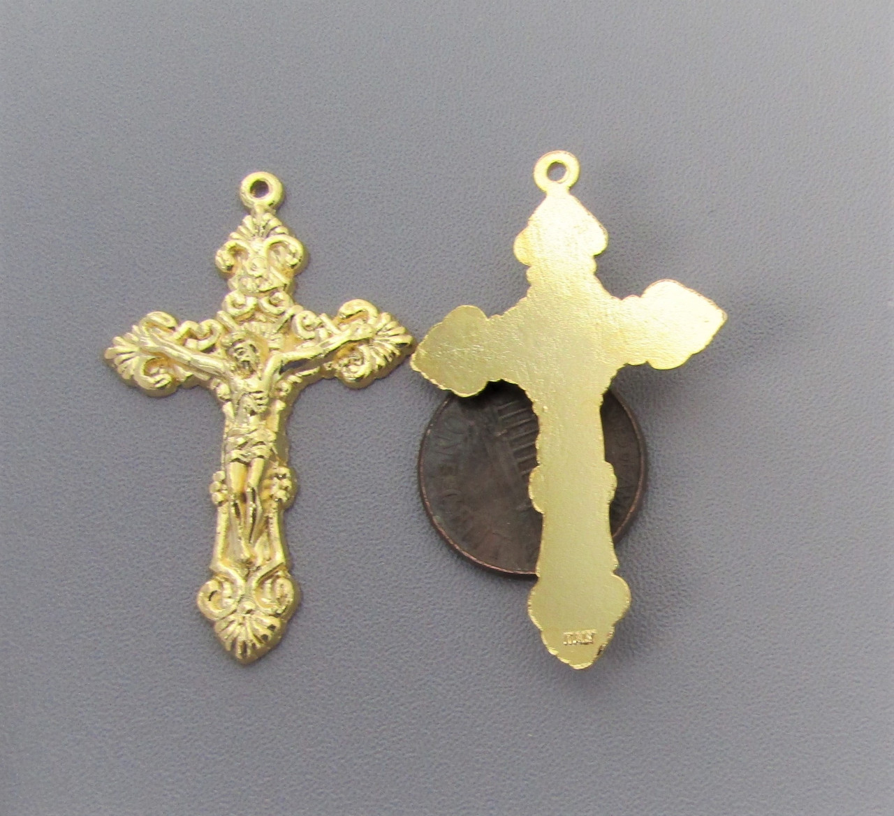 Filigree Crucifix Medium GOLD - Lot 3