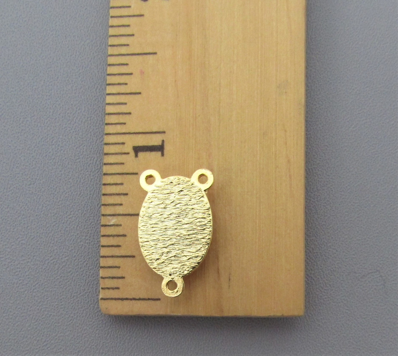 Baptism Baby Rosary Center Small GOLD - Lot 3
