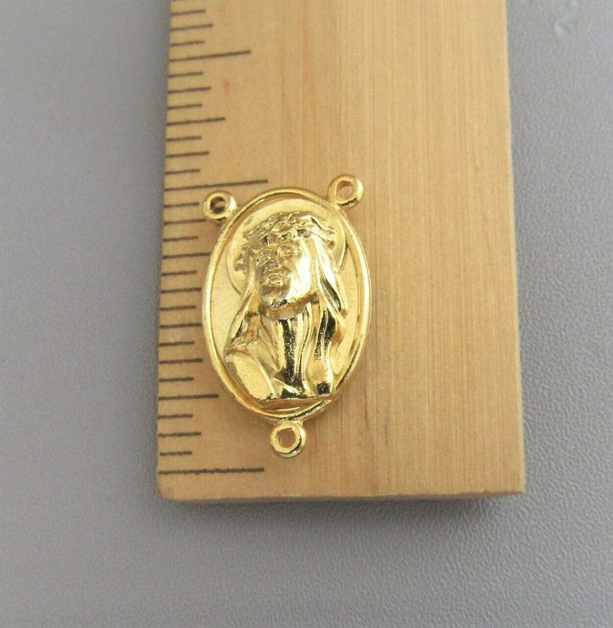 Immaculate Heart Center BLUE Large GOLD -Lot 3
