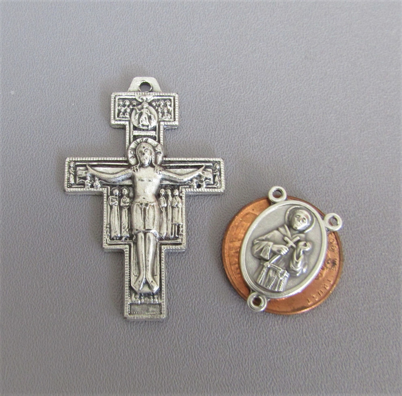 Rosary CENTER & CRUCIFIX Saint Francis SAN DAMIANO