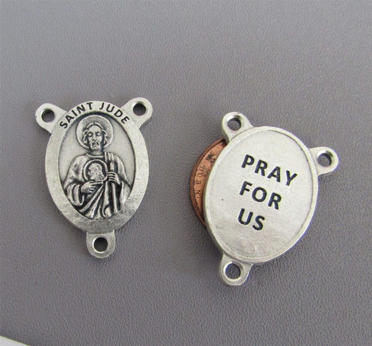 Saint Jude Rosary Centerpiece ~ Pray for Us