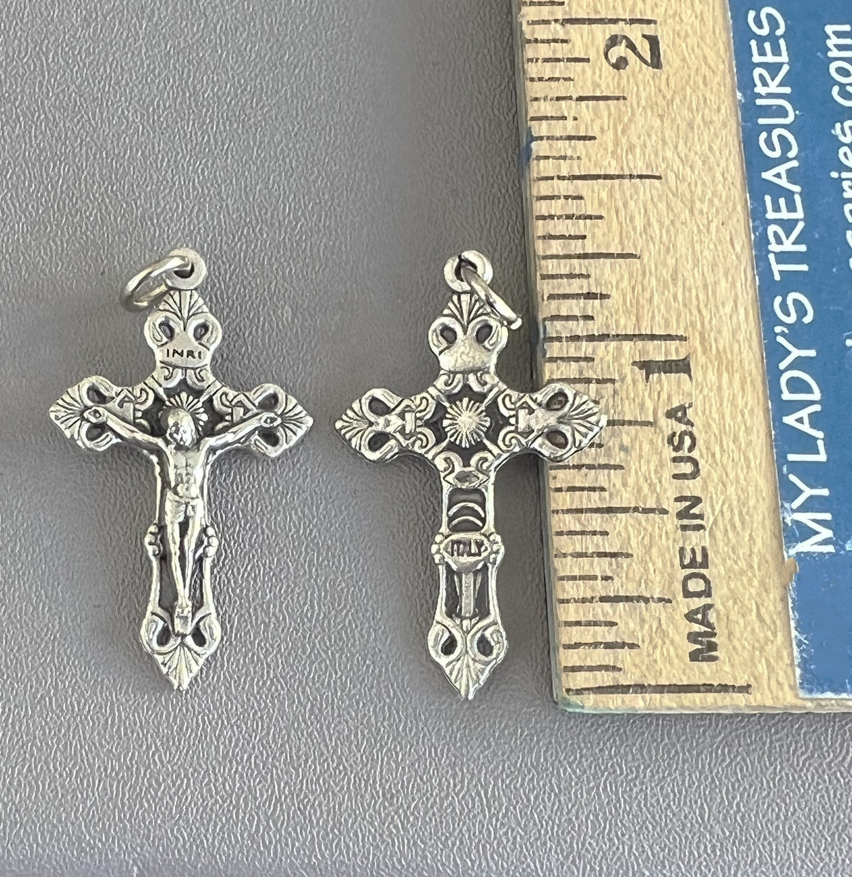 Small Filigree Crucifix Silver - Lot 3