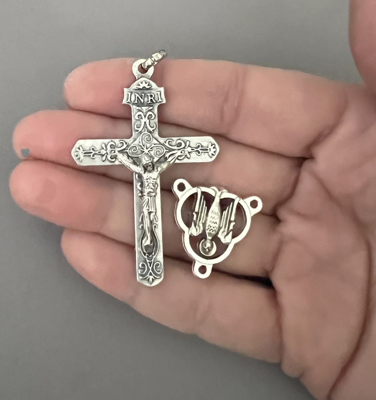 Crucifix & DOVE Confirmation Center - Heavy