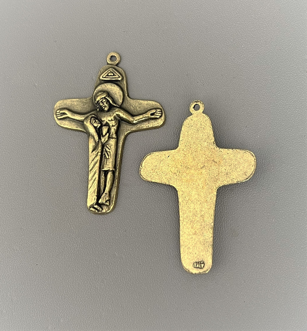 Schoenstatt Rosary Crucifix BRONZE 2 pc