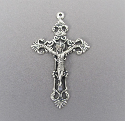 Filigree 2" Rosary Crucifix ~ Large