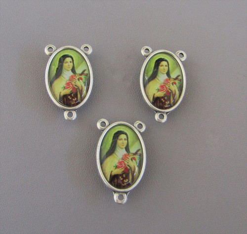 Saint Therese Rosary Center Large COLOR - Lot 3
