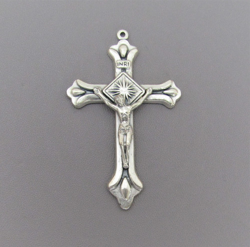 Starburst LARGE Tear Rosary Crucifix