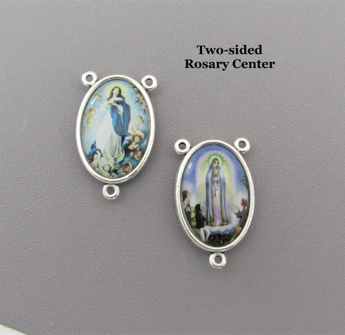 Assumption & Fatima Rosary Center 1" COLOR 2 side 