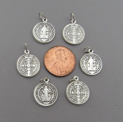 Saint BENEDICT Holy Medal SMALL ~ Lot 6