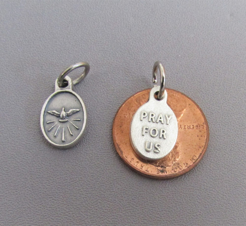 Tiny Holy Spirit Dove Charm ~ Lot 3
