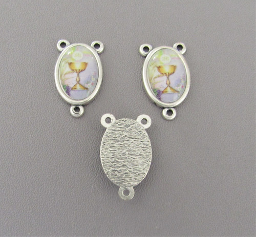 Chalice First 1st Communion Center OVAL -Lot 3