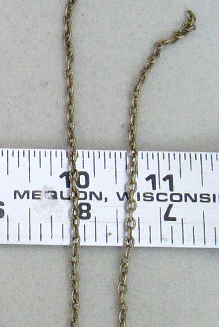 4ft BRONZE Finish Chain 3mm Oval ~ Rosary Parts