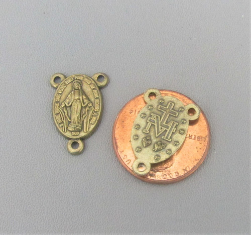 Miraculous Oval Center 1/2" BRONZE ~Lot 3