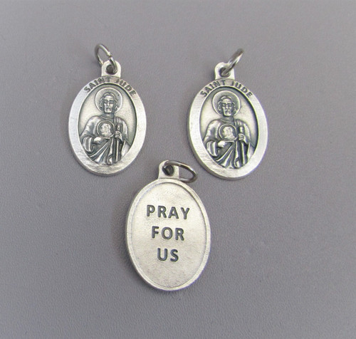 Holy Medal Saint Jude Silverplate - Lot 3