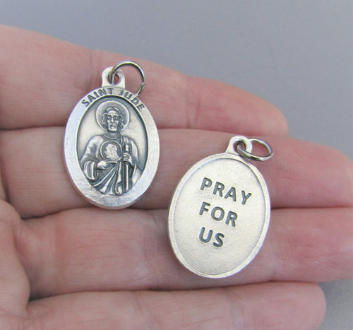 Holy Medal Saint Jude Silverplate - Lot 3