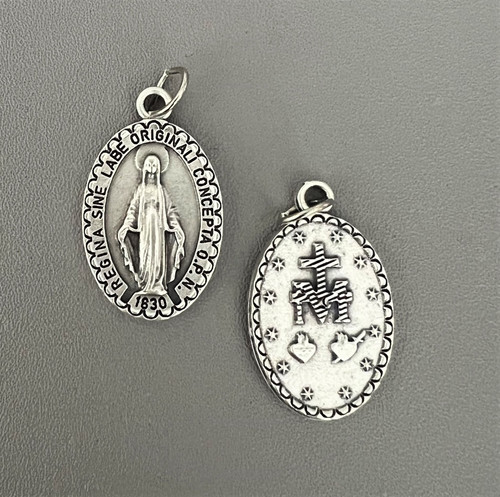 Miraculous Medal 1" Ornate - Lot 2