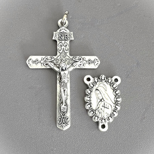 Crucifix & VIRGIN MARY Center - Heavy