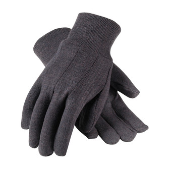 Economy Brown Jersey Glove