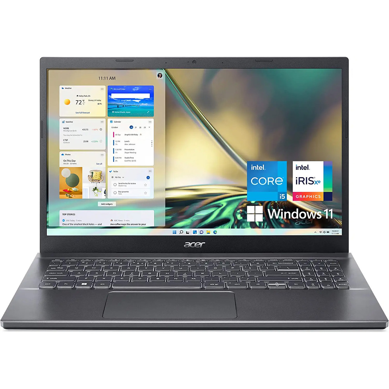skrivebord Idol Sund og rask Acer Aspire 5 - 15.6" Laptop Intel Core i7-1255U 1.70GHz 16GB RAM 1TB SSD  W11H