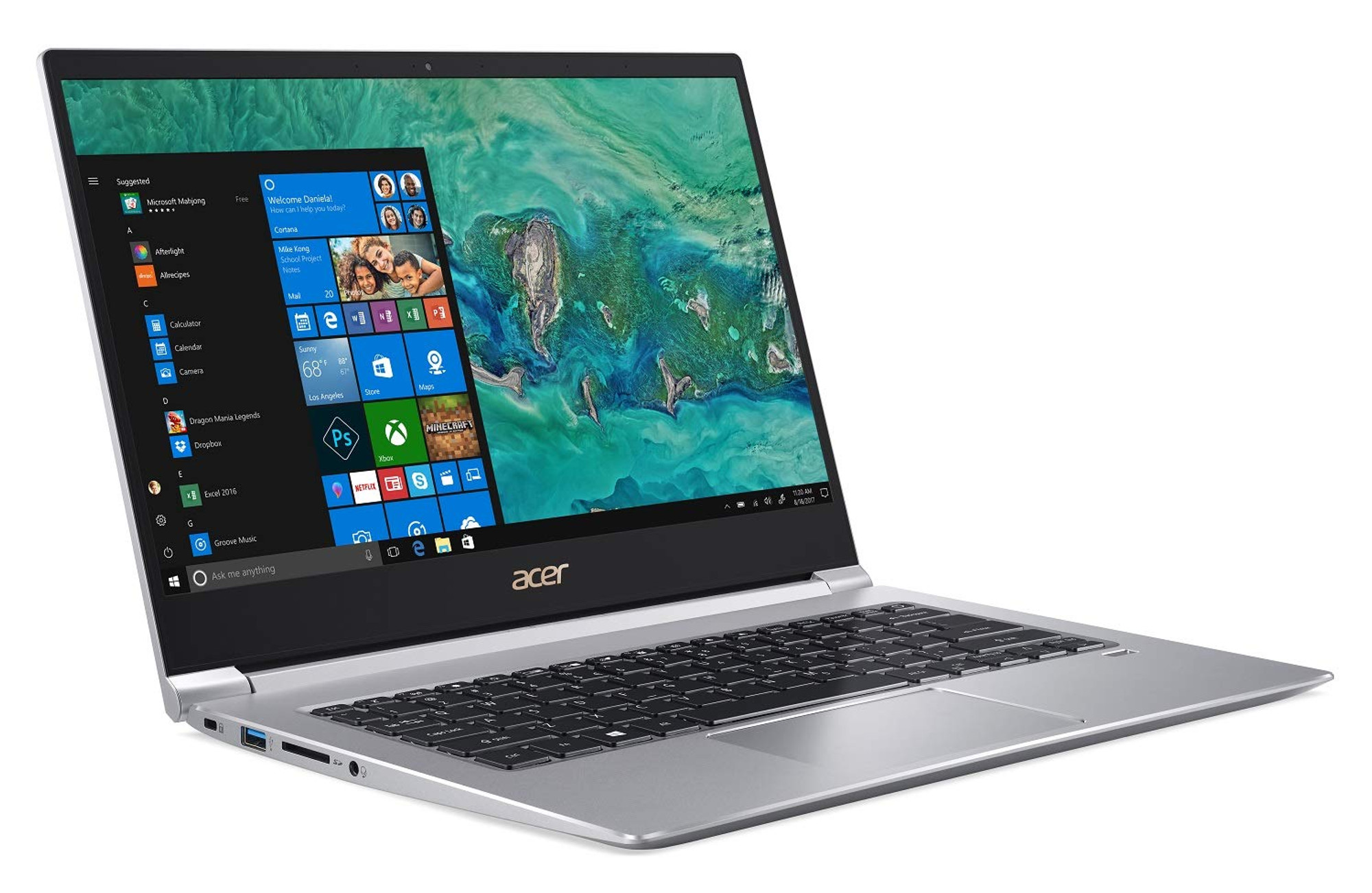 Acer Swift 3 Laptop Intel Core I7 8565u 1 80ghz 8gb Ram 256gb Ssd Win 10 Home