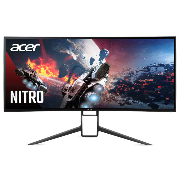 Acer Nitro XR343CK - 34" Monitor FullHD 3440x1440 IPS 21:9 144Hz 1ms 550Nit HDMI | XR343CK Pbmiipphuzx | UM.CX3AA.P01