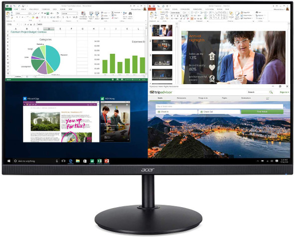  Acer KC242Y Hbi 23.8 Full HD (1920 x 1080) Zero-Frame