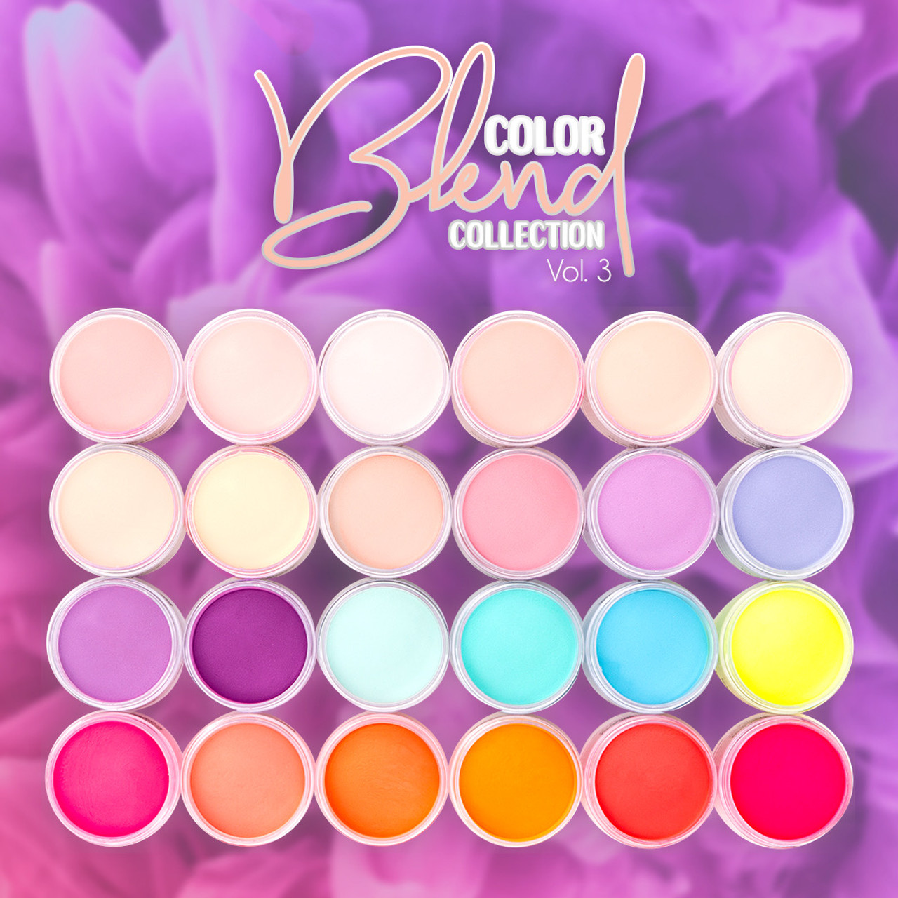 Glam & Glits Acrylic Powder - Color Blend Midnight Glaze 2 oz - BL3047