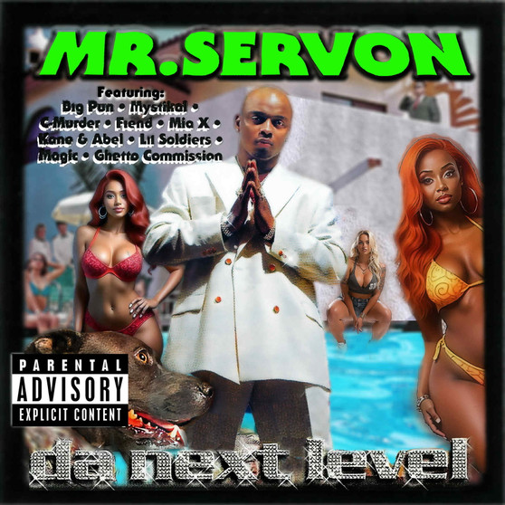 Remastered art & sound that is simply timeless. This new medium of music is something you own. 6 bonus tracks of new music featuring Mr. Serv-On and the next generation of greats. Photoshoot, and a never before seen interview of Mr. Serv-On talking about life before and during the No Limit days. Each device its hand autographed by Mr. Serv-On and acts as a ticket to some of the meet and greets at his shows across the world.