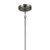 Kichler - 52451CLP - Six Light Chandelier - Vetivene - Classic Pewter