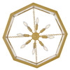 Fredrick Ramond - FR41534LCB - LED Chandelier - Veleta - Lacquered Brass
