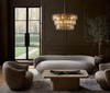 Fredrick Ramond - FR32604DA - LED Chandelier - Amira - Distressed Brass