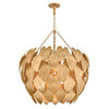 Fredrick Ramond - FR47168DA - LED Chandelier - Camille - Distressed Brass