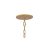 Fredrick Ramond - FR47003BNG - LED Semi Flush Mount - Freya - Burnished Gold